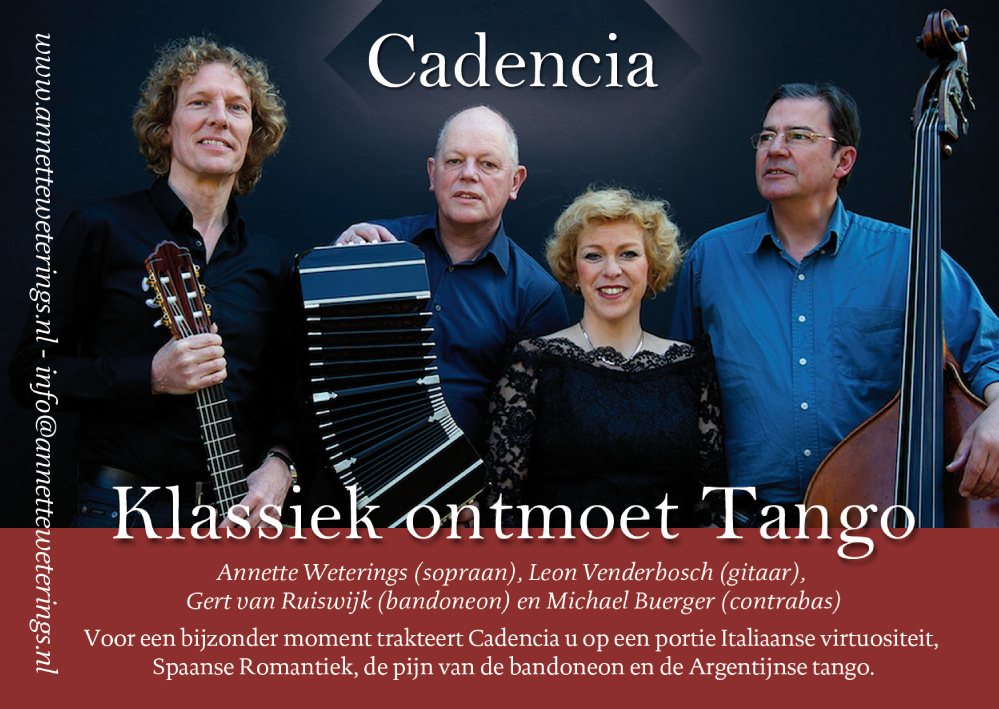 Cadencia – flyer A6